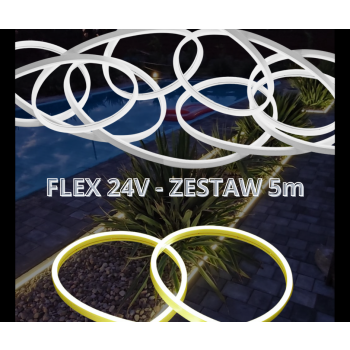 Zestaw 5mb NEON FLEX 2700K 9W/m 24V